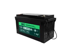 Greencell AGM VRLA 12V 120Ah αυτόματος αναβάθμισης για σκάφη φωτοβολταϊκά πάνελ (173x406x233mm)