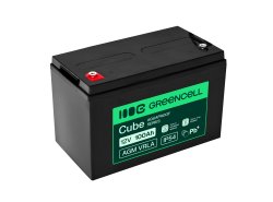 Greencell AGM VRLA 12V 100Ah χωρίς συντήρηση μπαταρία για UPS, ζυγές, τροχόσπιτο (332x175x220mm)