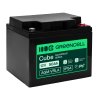 Greencell AGM VRLA 12V 50Ah χωρίς συντήρηση μπαταρία για τροφοδοτικό UPS, ζυγαριά, τροχόσπιτο (197x166x170mm)