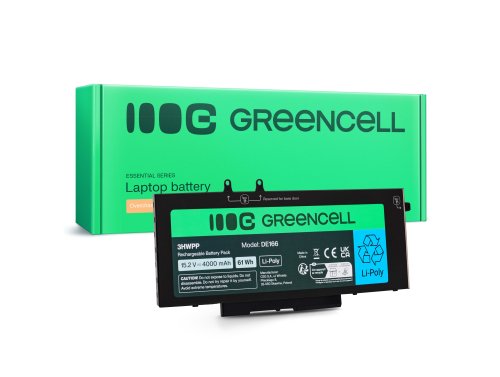 Μπαταρία Greencell για Dell 3HWPP Dell Latitude 5400, 5401, 5410, 5411, 5500, 5501, 5510, 5511, 7591