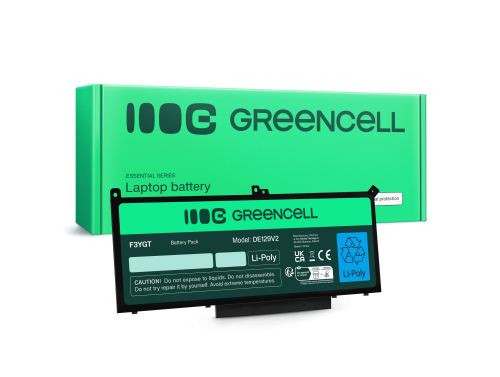 Green Cell Μπαταρία F3YGT για Dell Latitude 7280 7290 7380 7390 7480 7490