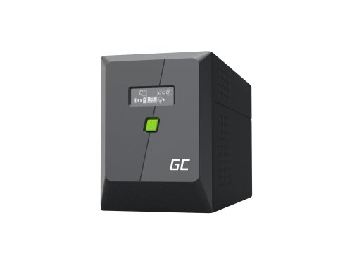 Τροφοδοτικός UPS Greencell 2000VA 1200W PowerProof με οθόνη LCD