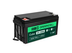 Green Cell ® AGM 12V 65Ah μπαταρία VRLA μπαταρία μολύβδου Unbemann αλιευτικό κόπτη σκάφος σκούτερ γκαζόν τρακτέρ χλοοκοπτικό