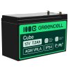 Green Cell ® AGM 12V 7.2Ah μπαταρία VRLA παιχνίδια μπαταρίας μολύβδου ηλεκτρικά παιχνίδια συναγερμός παιδικών οχημάτων
