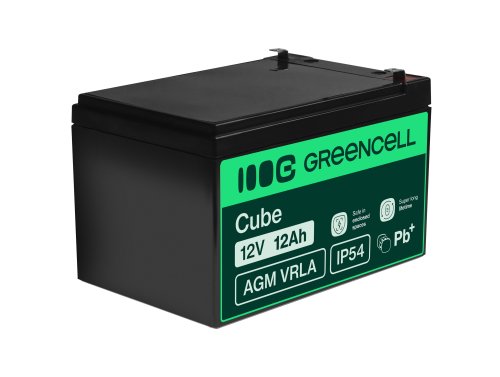 Green Cell ® AGM 12V 12Ah μπαταρία VRLA μολύβδου παιχνίδια μπαταρίας ηλεκτρικά παιχνίδια συναγερμού παιδικά οχήματα
