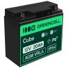 Green Cell ® AGM 12V 20Ah μπαταρία VRLA μπαταρία μολύβδου Unbemann Caravan φωτοβολταϊκή αναπηρική καρέκλα ηλιακή μπαταρία