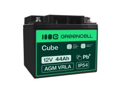 Green Cell ® AGM 12V 44Ah μπαταρία VRLA μπαταρία μολύβδου Unbemann αλιευτικό κόπτη σκάφος σκούτερ γκαζόν τρακτέρ χλοοκοπτικό