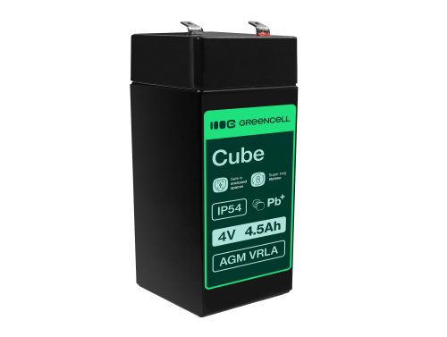 Green Cell ® AGM 4V 4.5Ah μπαταρία μπαταρία VRLA ηλεκτρικά παιχνίδια μπαταρίας ηλεκτρικά παιχνίδια συναγερμού παιδικά οχήματα