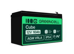 Green Cell ® AGM 12V 10Ah μπαταρία VRLA μπαταρία μολύβδου Unbemann UPS UPS σύστημα UPS σύστημα εφεδρική μπαταρία