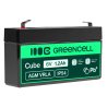 Green Cell ® AGM 6V 1.2Ah μπαταρία VRLA μπαταρία παιχνίδια μπαταρίας ηλεκτρικά παιχνίδια συναγερμός παιδικών οχημάτων
