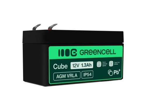 Green Cell ® AGM 12V 1.3Ah μπαταρία μπαταρία VRLA ηλεκτρικά παιχνίδια μπαταρίας ηλεκτρικά παιχνίδια συναγερμού παιδικά οχήματα