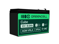 Green Cell ® AGM 12V 8.5Ah μπαταρία VRLA ηλεκτρικά παιχνίδια μπαταρίας μπαταρίας συναγερμός παιδικών οχημάτων