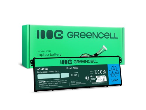 Green Cell Μπαταρία AC14B13J AC14B18J για Acer Aspire 3 A315-23 A315-55G ES1-111M ES1-331 ES1-531 ES1-533 ES1-571