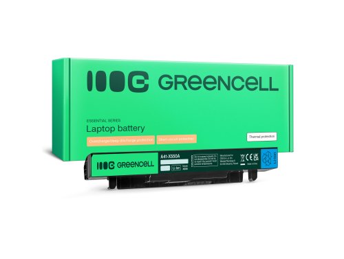 Green Cell Μπαταρία A41-X550A για Asus X550 X550C X550CA X550CC X550L X550V R510 R510C R510CA R510J R510JK R510L R510LA F550