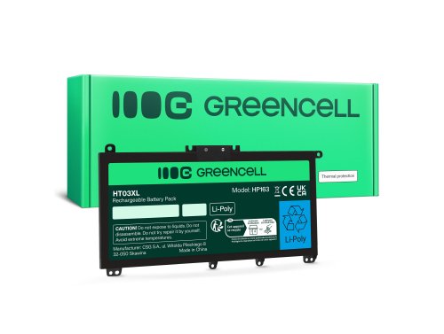 Green Cell Μπαταρία HT03XL L11119-855 για HP 250 G7 G8 255 G7 G8 240 G7 G8 245 G7 G8 470 G7, HP 14 15 17, HP Pavilion 14 15