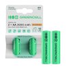 Green Cell επαναφορτιζόμενες μπαταρίες Ni-MH 2x AA HR6 2600mAh