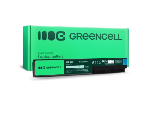 Green Cell Μπαταρία A32-X401 για Asus X501 X501A X501A1 X501U X401 X401A X401A1 X401U X301 X301A F501 F501A F501U