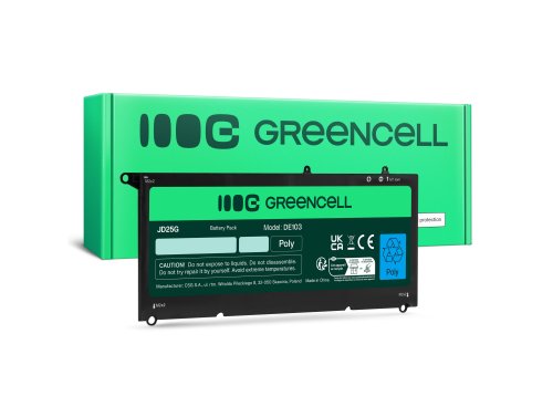 Green Cell Μπαταρία 90V7W JD25G για Dell XPS 13 9343 9350
