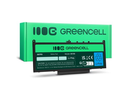 Green Cell Μπαταρία J60J5 MC34Y για Dell Latitude E7270 E7470