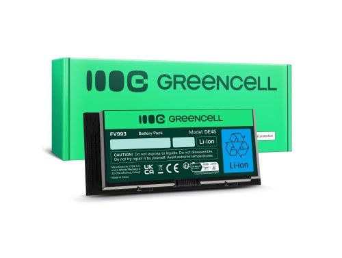 Green Cell Μπαταρία FV993 FJJ4W PG6RC R7PND για Dell Precision M4600 M4700 M4800 M6600 M6700 M6800